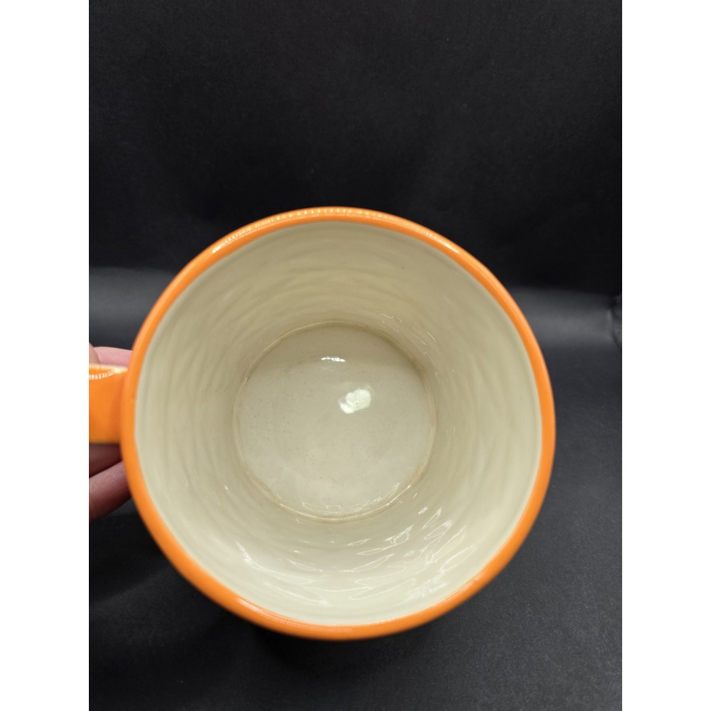 Starbucks Orange Ombre Wide Mouth Coffee Mug/cup. 2009 - Picture 5 of 5